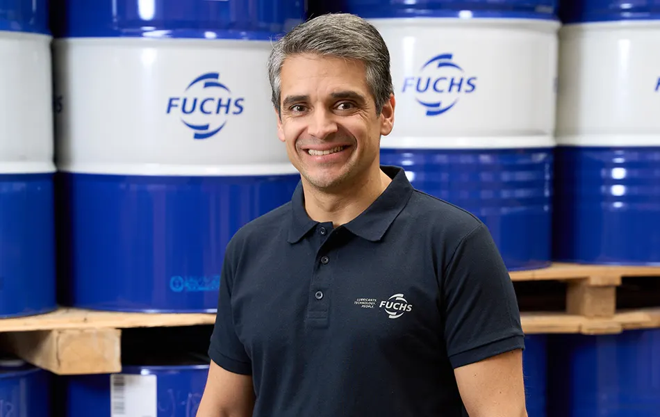 Miguel Pinto Ribeiro é o responsável pelo setor agrícola da FUCHS Portugal