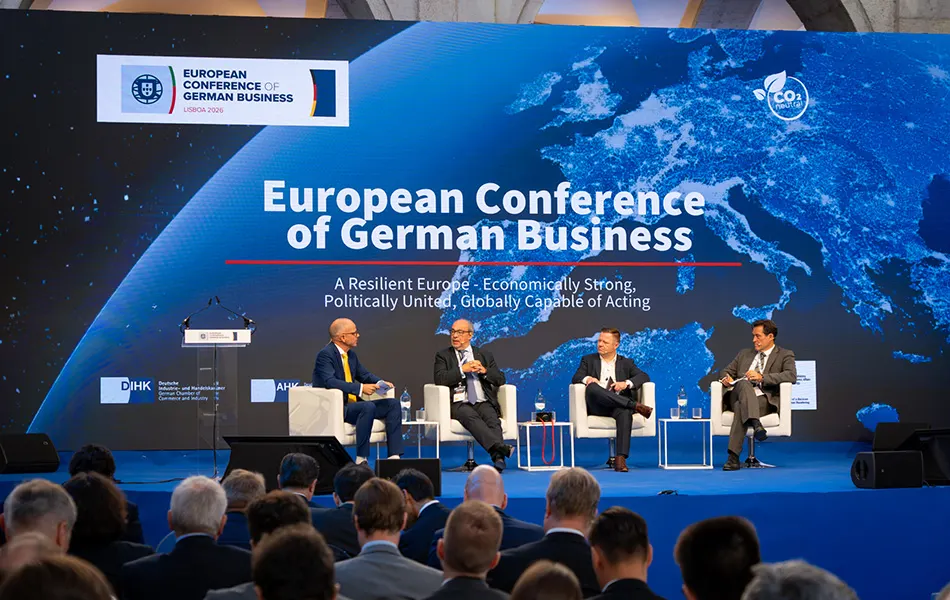 O fortalecimento do comércio europeu é o tema do primeiro painel da Conferência